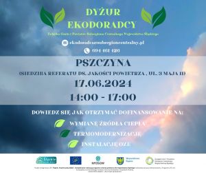Spotkanie lub dyżur z ekodoradcą